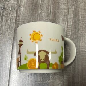 Starbucks Texas You Are Here Mug